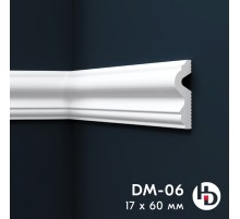 Молдинг из жесткого XPS ПраймДекор HD DM06 в г. Екатеринбург