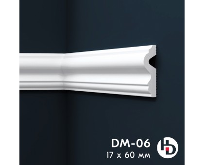 Молдинг из жесткого XPS ПраймДекор HD DM06
