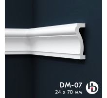 Молдинг из жесткого XPS ПраймДекор HD DM07 в г. Екатеринбург
