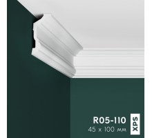 Плинтус потолочный ПраймДекор R05-110 135/65