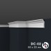 Потолочный плинтус из жесткого XPS ПраймДекор HD DC02