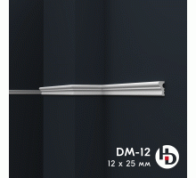 Молдинг из жесткого XPS ПраймДекор HD DM12