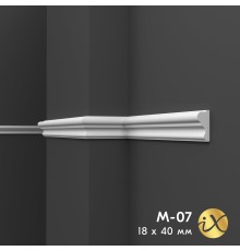 Ударопрочный молдинг ПраймДекор iX M07 40/18