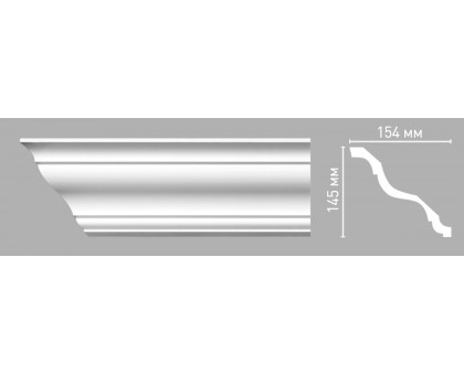 96269 ШК/18 плинтус DECOMASTER-3 (145х154х2400мм) в г. Екатеринбург