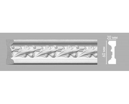 98085 ШК/75 молдинг DECOMASTER-3 (60х20х2400мм) в г. Екатеринбург