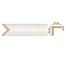 116-7D ШК/28 Угол DECOMASTER (30*30*2400 мм)