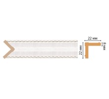 116M-7D ШК/42 Угол DECOMASTER(22*22*2400 мм)