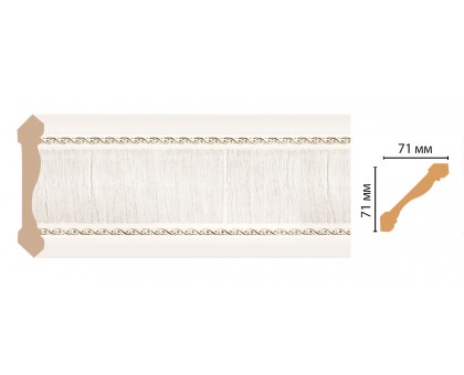 172-7D ШК/12 Плинтус DECOMASTER(71*71*2400 мм) в г. Екатеринбург