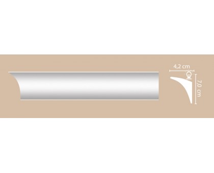 A209/21 Плинтус (70*42*2000мм) в г. Екатеринбург