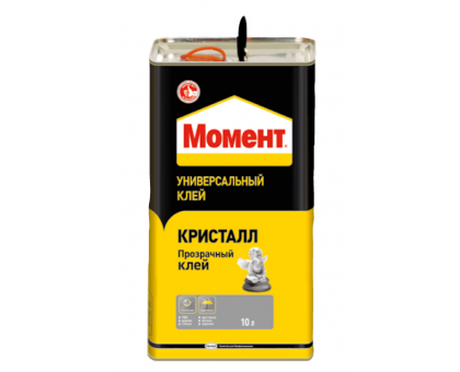 Универсальный клей Момент Кристалл, 10л в г. Екатеринбург