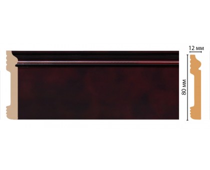 D005-62 ШК/26 плинтус напольн. DECOMASTER(79*13*2400 мм) в г. Екатеринбург