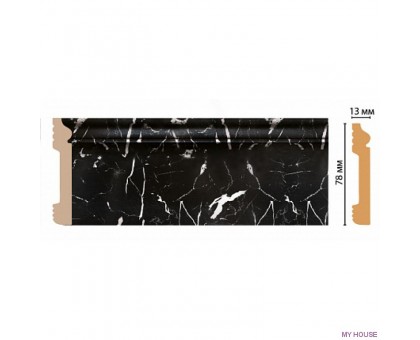 D005-78 ШК/26 Плинтус напольн.DECOMASTER(79*13*2400 мм) в г. Екатеринбург