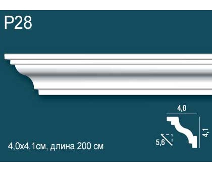 Карниз потолочный дюрополимер P28 в г. Екатеринбург