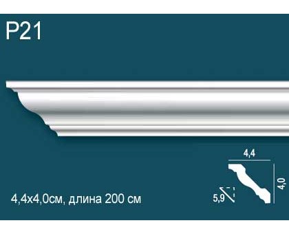 Карниз потолочный дюрополимер P21 в г. Екатеринбург
