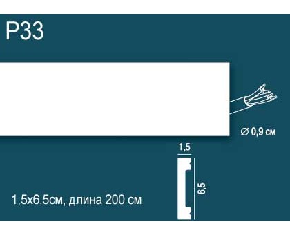Молдинг дюрополимер P33 в г. Екатеринбург