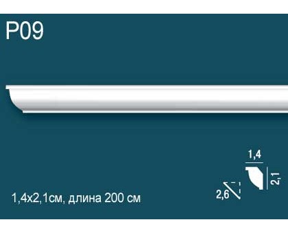 Карниз потолочный дюрополимер P09 в г. Екатеринбург