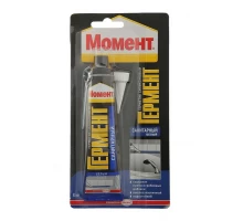 Герметик Силикон. Санитарный Момент ГЕРМЕНТ белый, 85мл