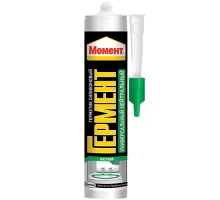 Герметик Силикон. Универсальный Момент ГЕРМЕНТ белый, 280мл