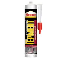 Герметик Силикон. Универсальный Момент ГЕРМЕНТ прозр.,(Henkel), 280мл
