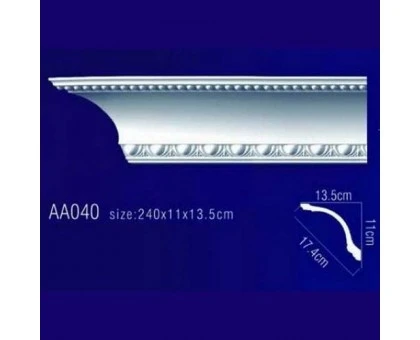 потолочный плинтус с орнаментом AA040 в г. Екатеринбург