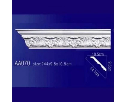 потолочный плинтус с орнаментом AA070 в г. Екатеринбург