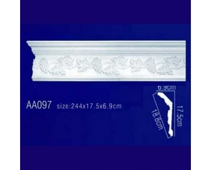 потолочный плинтус с орнаментом AA097 в г. Екатеринбург