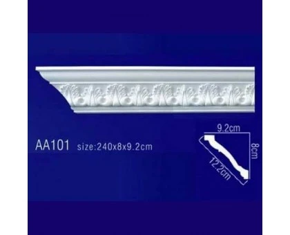 потолочный плинтус с орнаментом AA101 в г. Екатеринбург