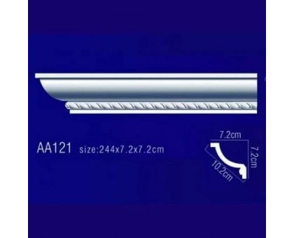 потолочный плинтус с орнаментом AA121 в г. Екатеринбург