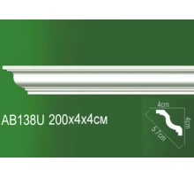 Карниз полиуретановый AB138U