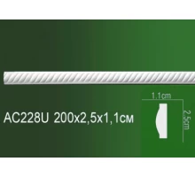 Молдинг полиуретановый AC228U