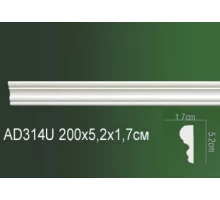 Молдинг полиуретановый AD314U