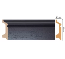 D122-433 ШК/16 Плинтус напольн.DECOMASTER(78*21*2400 мм)