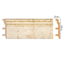 D232-80 ШК/14 Плинтус напольн.DECOMASTER(100*22*2400 мм)