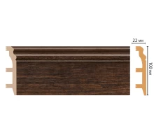 D232-966 ШК/14 Плинтус напольн.DECOMASTER(100*22*2400 мм)