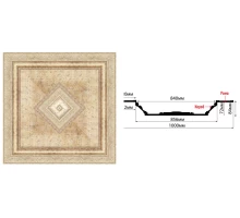 Купол Decomaster KP100-553 (1000*1000*84)