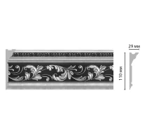 Плинтус потолочный DECOMASTER D225-63ДМ (110*29*2400мм)