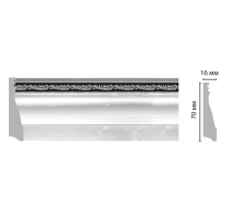 193-63 ШК/20 Плинтус DECOMASTER (70*16*2400 мм)