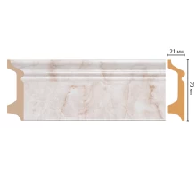D122-80 ШК/16 Плинтус напольн.DECOMASTER(78*21*2400 мм)