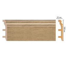 D232-83 ШК/14 Плинтус напольн.DECOMASTER(100*22*2400 мм)