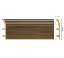 D233-88 ШК/8 Плинтус напольн.DECOMASTER(120*23*2400 мм)