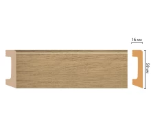 D234-83 ШК/15 Плинтус напольн.DECOMASTER(58*16*2400 мм)