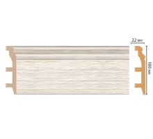 D232-70 ШК/14 Плинтус напольн.DECOMASTER(100*22*2400 мм)