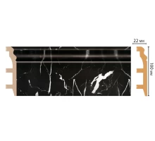D232-78 ШК/14 Плинтус напольн.DECOMASTER(100*22*2400 мм)
