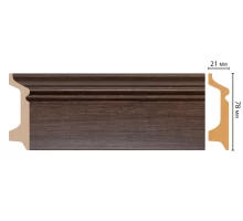 D122-74 ШК/16 Плинтус напольн.DECOMASTER(78*21*2400 мм)
