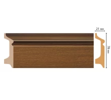 D122-85 ШК/16 Плинтус напольн.DECOMASTER(78*21*2400 мм)