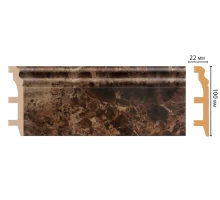 D232-713 ШК/14 Плинтус напольн.DECOMASTER(100*22*2400 мм)