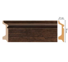 D122-966 ШК/16 Плинтус напольн.DECOMASTER(78*21*2400 мм)