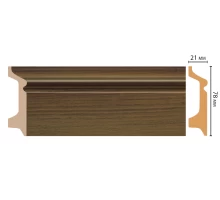 D122-88 ШК/16 Плинтус напольн.DECOMASTER(78*21*2400 мм)