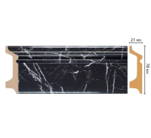D122-78 ШК/16 Плинтус напольн.DECOMASTER(78*21*2400 мм)