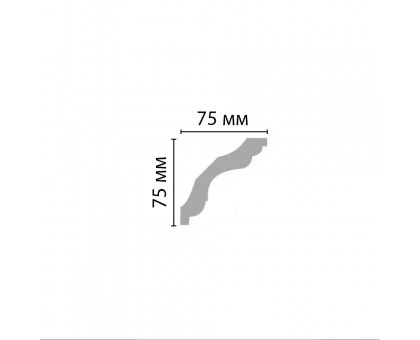96259/34 плинтус DECOMASTER-2 (75х75х2400мм) [DP 259] в г. Екатеринбург